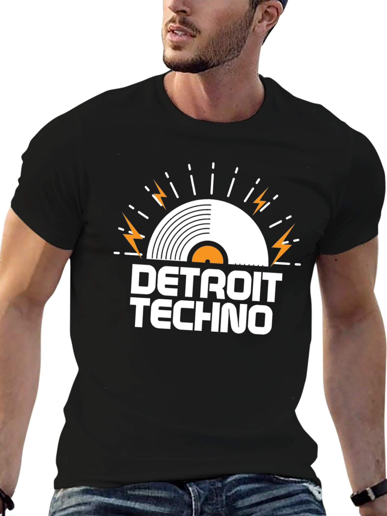 Detroit Techno Graphic Tee - Stylish Music T-Shirt