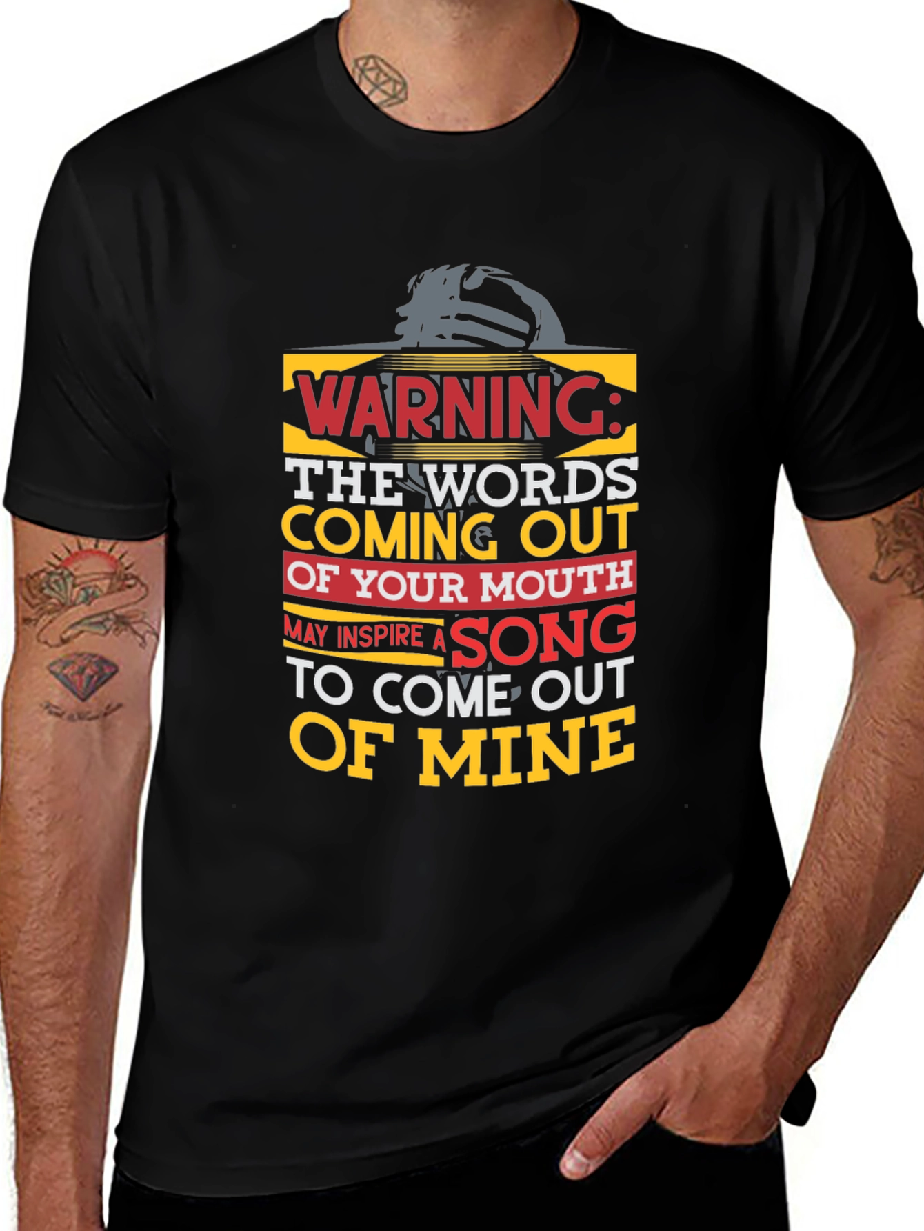 Warning: Song Inspiration Graphic T-Shirt