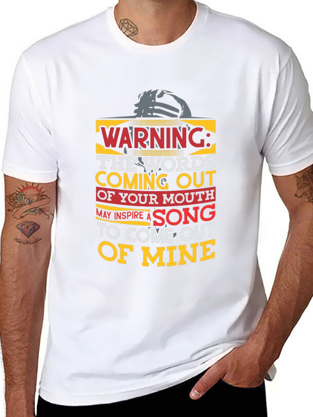 Warning: Song Inspiration Graphic T-Shirt