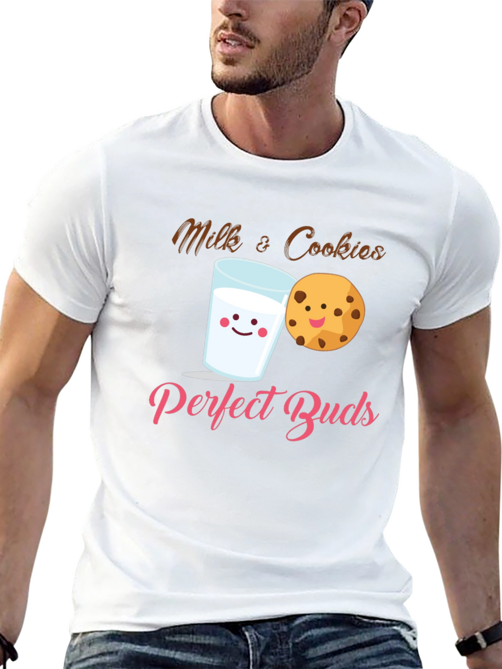 Milk & Cookies Perfect Buds Black T-Shirt