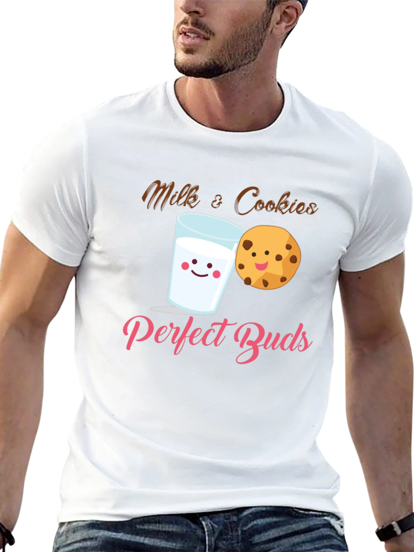 Milk & Cookies Perfect Buds Black T-Shirt