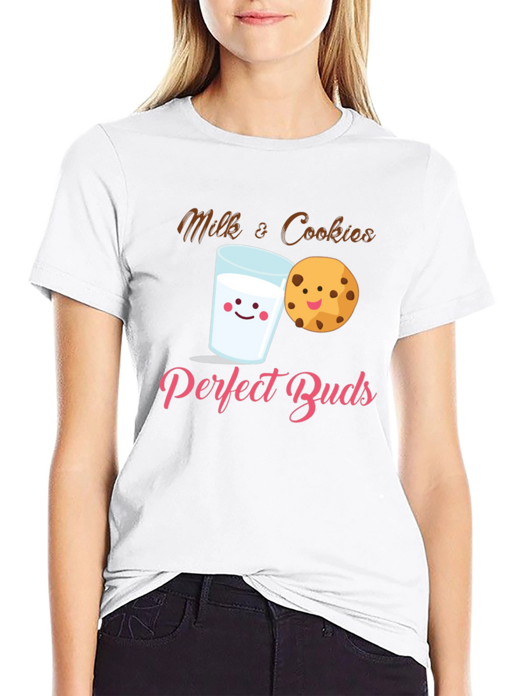 Milk & Cookies Perfect Buds Black T-Shirt
