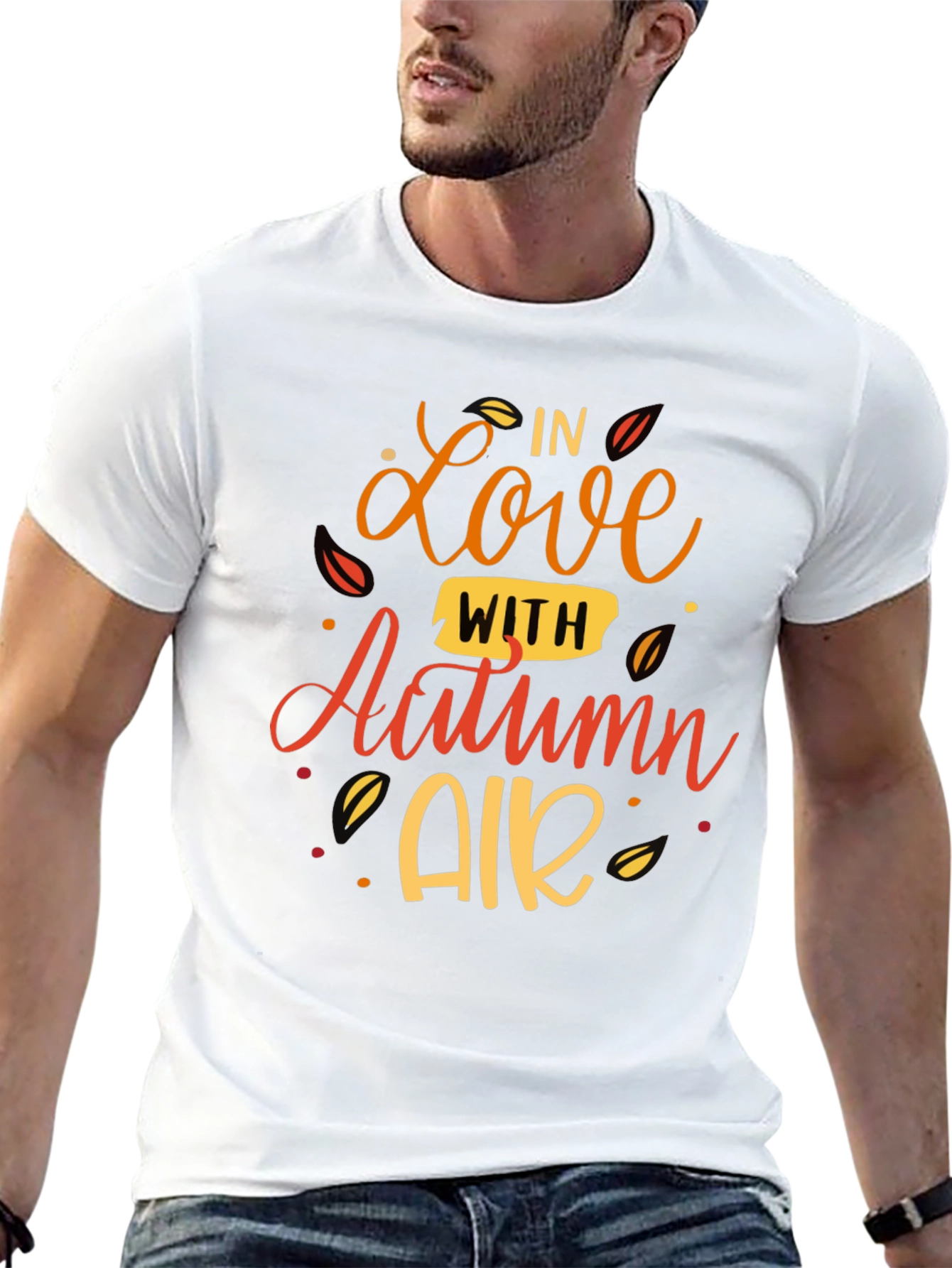 Fall in Love T-Shirt: Autumn Air Graphic Tee