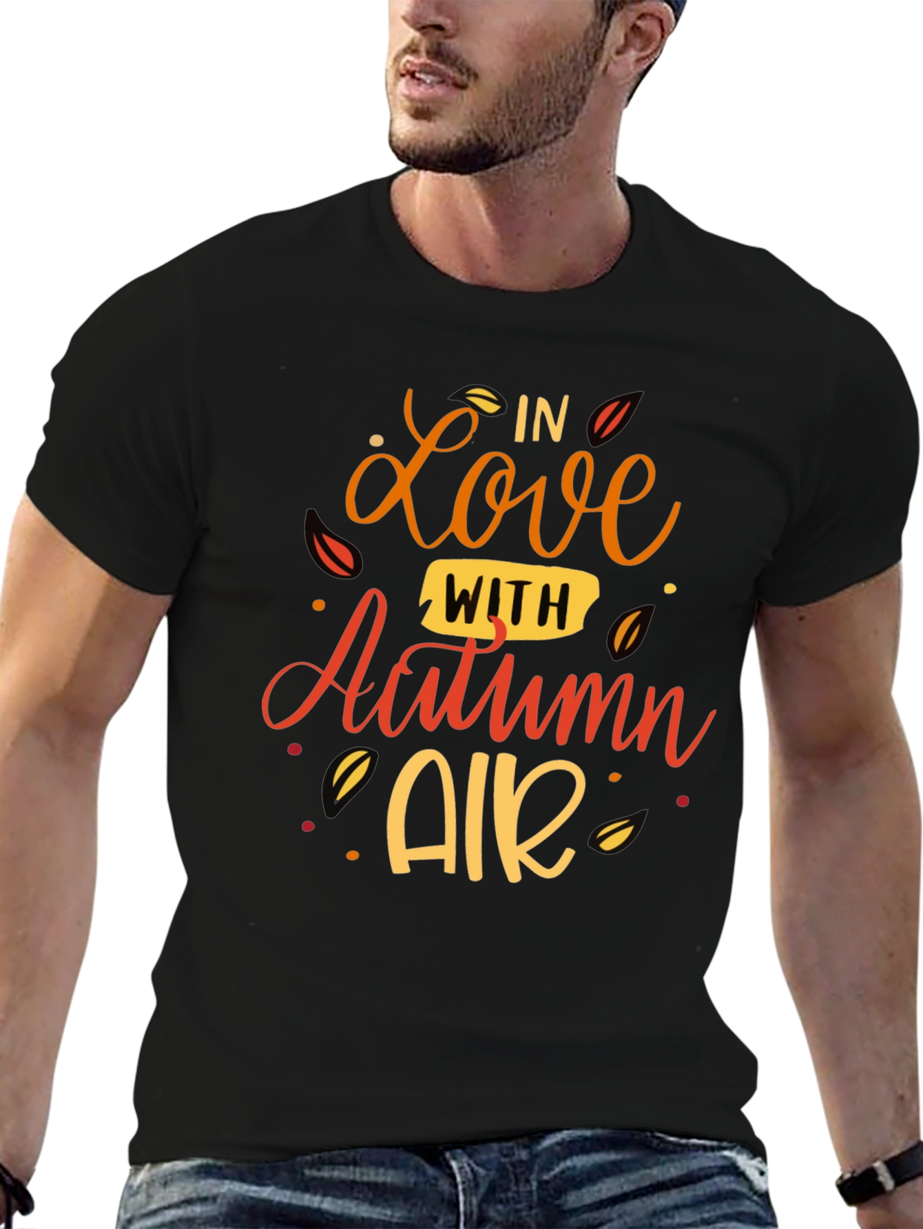 Fall in Love T-Shirt: Autumn Air Graphic Tee