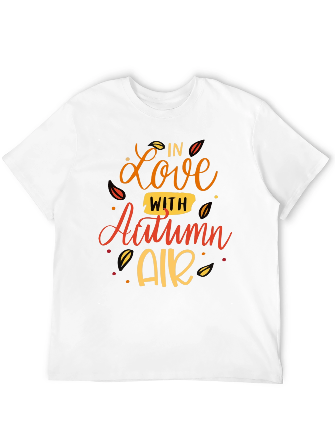 Fall in Love T-Shirt: Autumn Air Graphic Tee