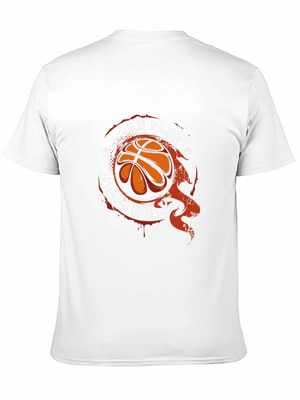 I Can Play All Day Basketball Graphic T-Shirt