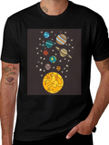 Space Planets Graphic T-Shirt