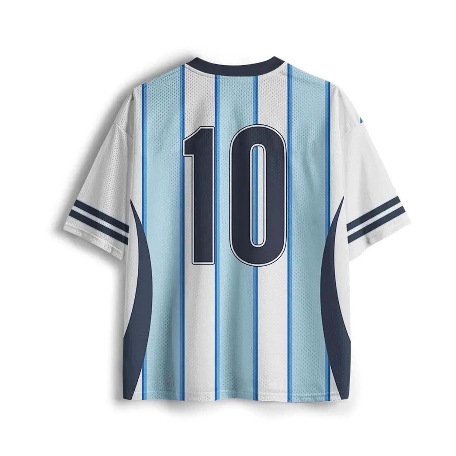 Oversized Soccer Jersey Shirt for Men Women Sports Training Graphic Tee