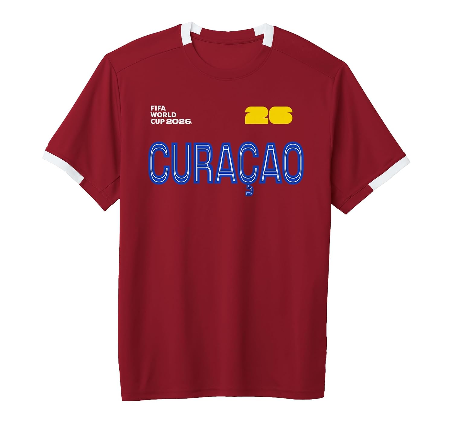 Curacao Short-Sleeve Soccer Jersey