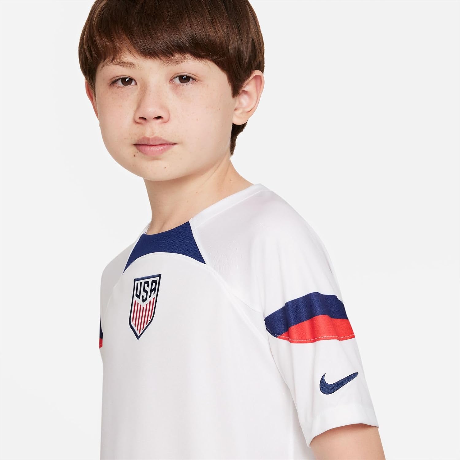 Youth USA Home Soccer Jersey 22-23