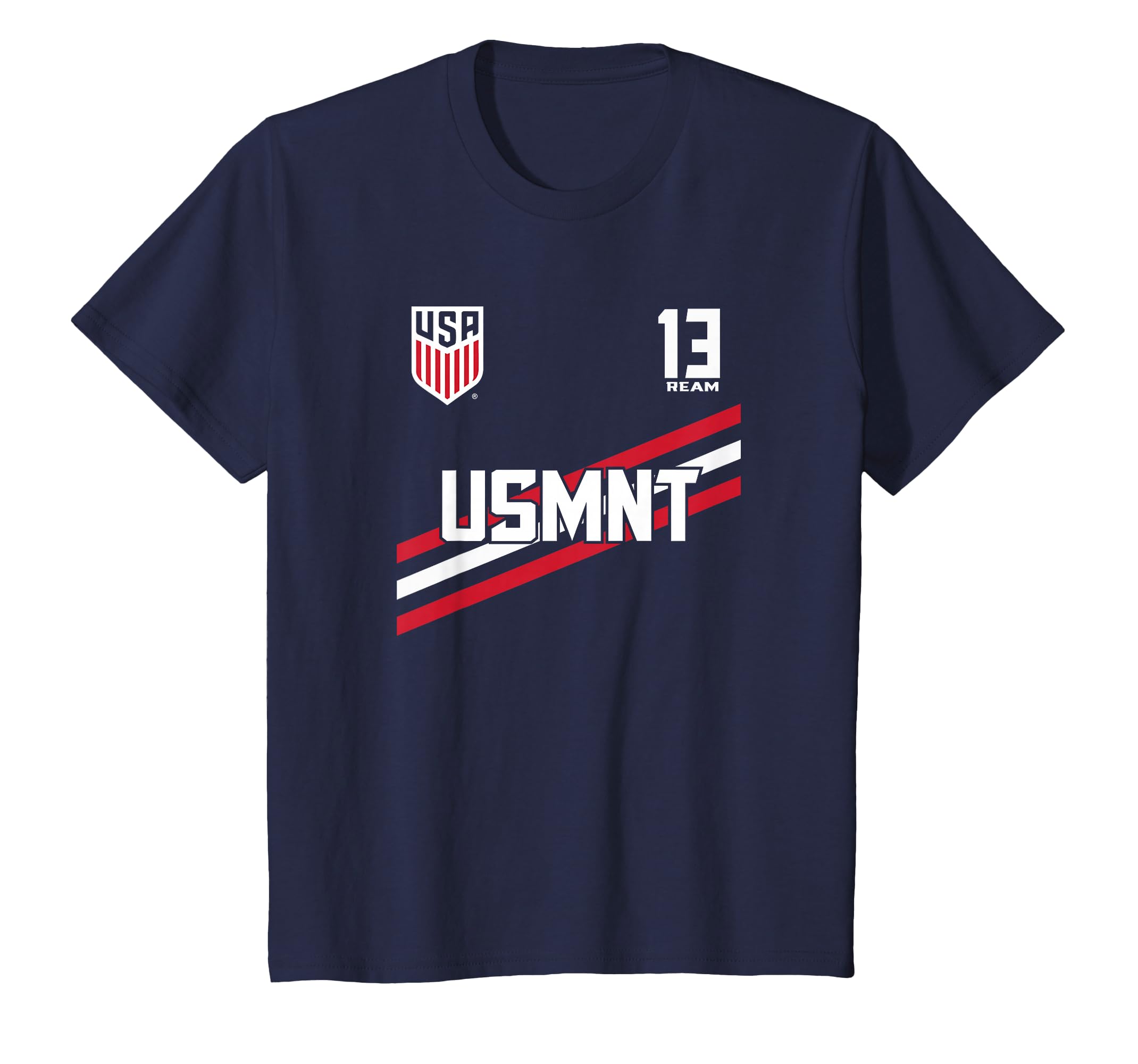 Navy USMNT Tim Ream 13 Soccer T-Shirt