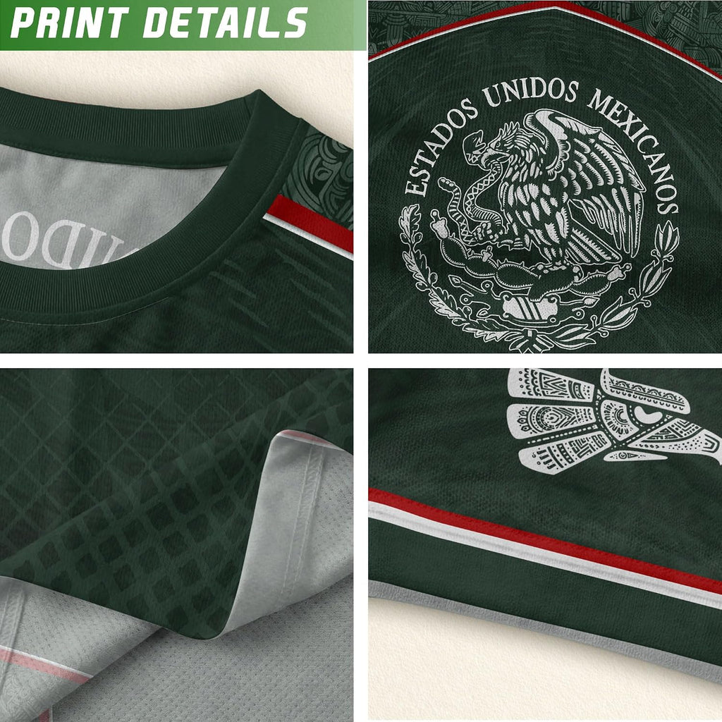 Mexico Soccer Jersey for Men - Lightweight Cloth Style