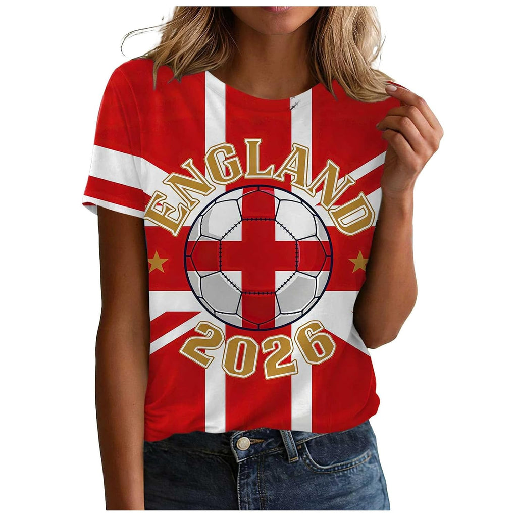 Women's World Cup Soccer Jersey 2026 - Short Sleeve Graphic Tee