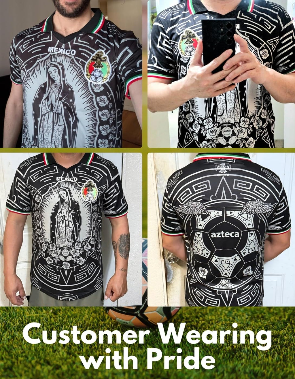 Mexico Guadalupe Third Soccer Jersey for Men