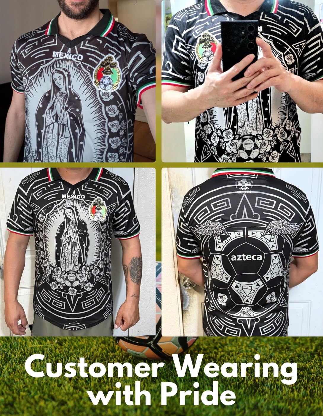Mexico Guadalupe Third Soccer Jersey for Men