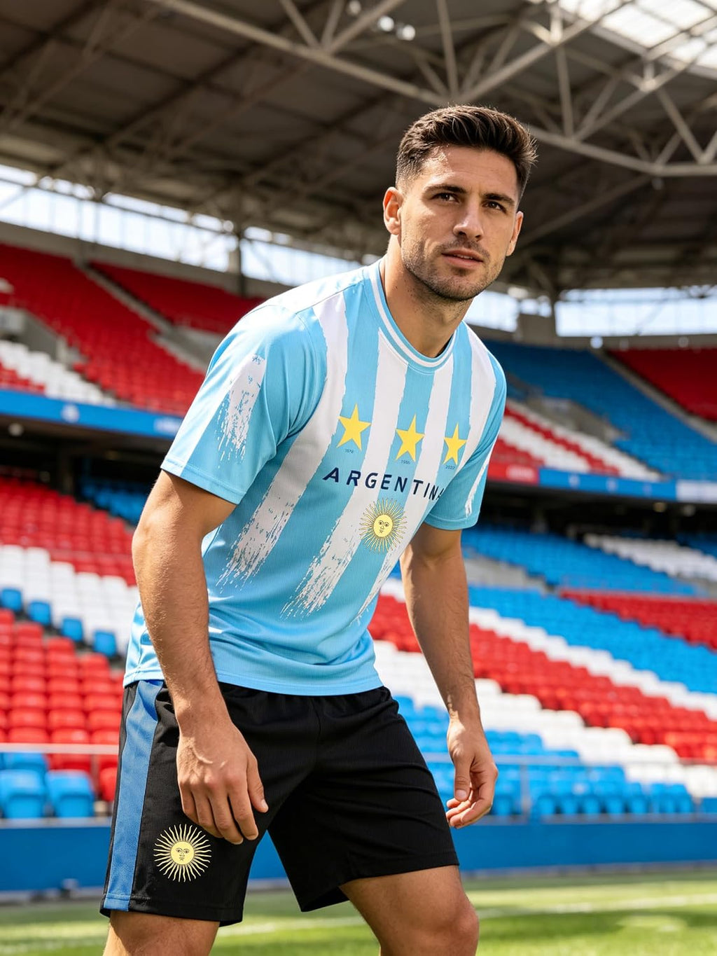 Men's 2026 World Cup Soccer Jersey Set - 2 Piece Flag Design