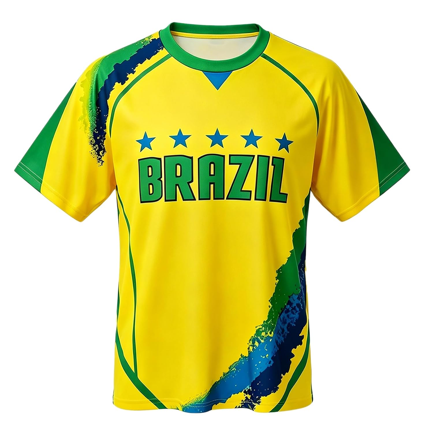 Breathable Lightweight Short Sleeve Soccer Jersey for Men and Women