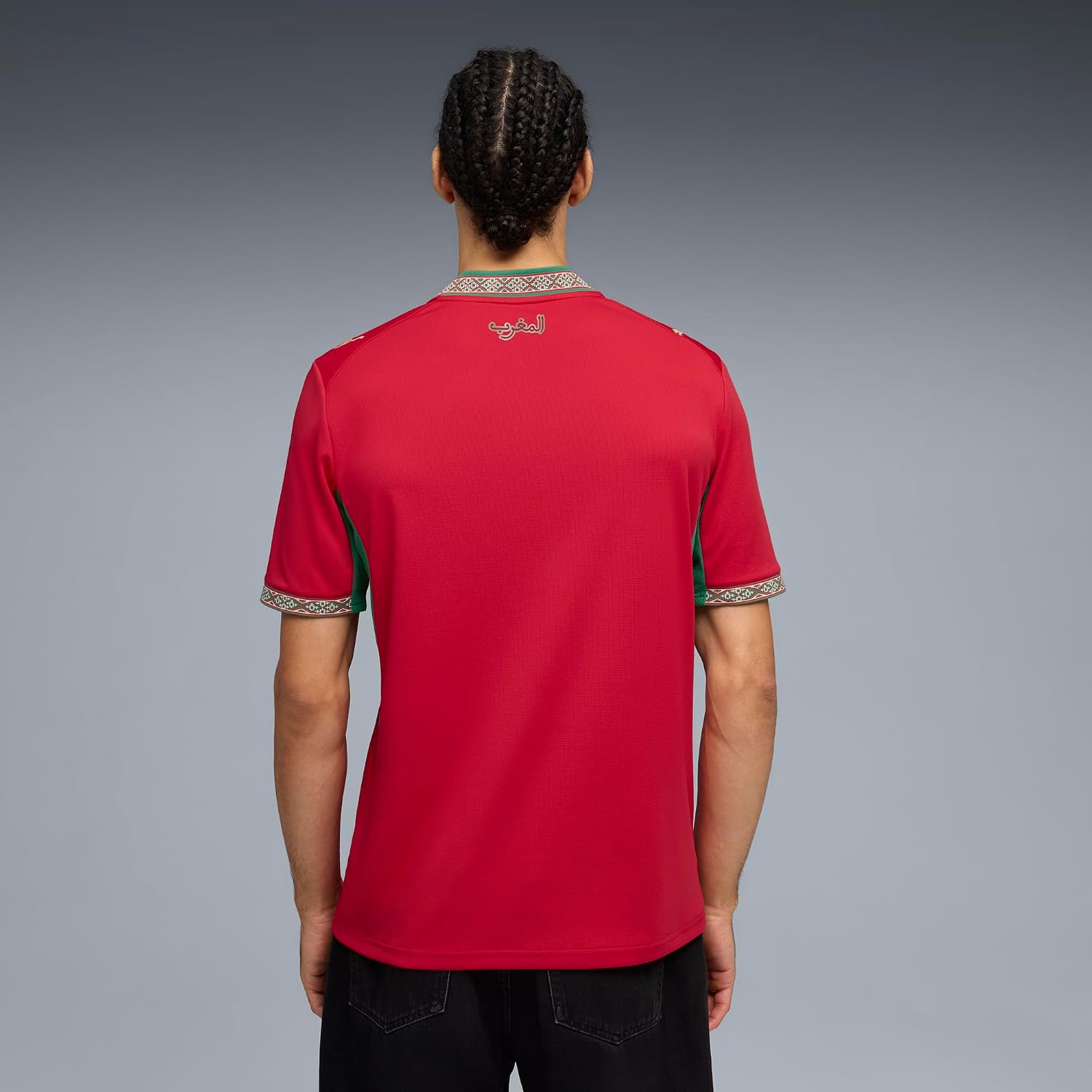 Men's Morocco Home Soccer Jersey - Replica Style
