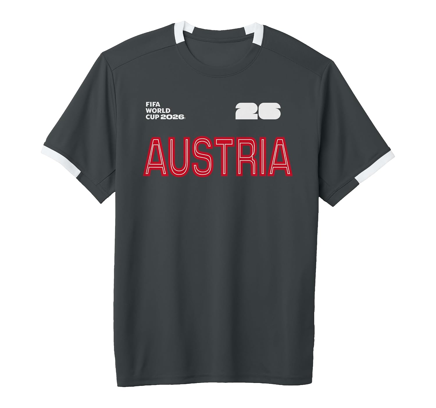 Austria World Cup 26 Short-Sleeve Soccer Jersey