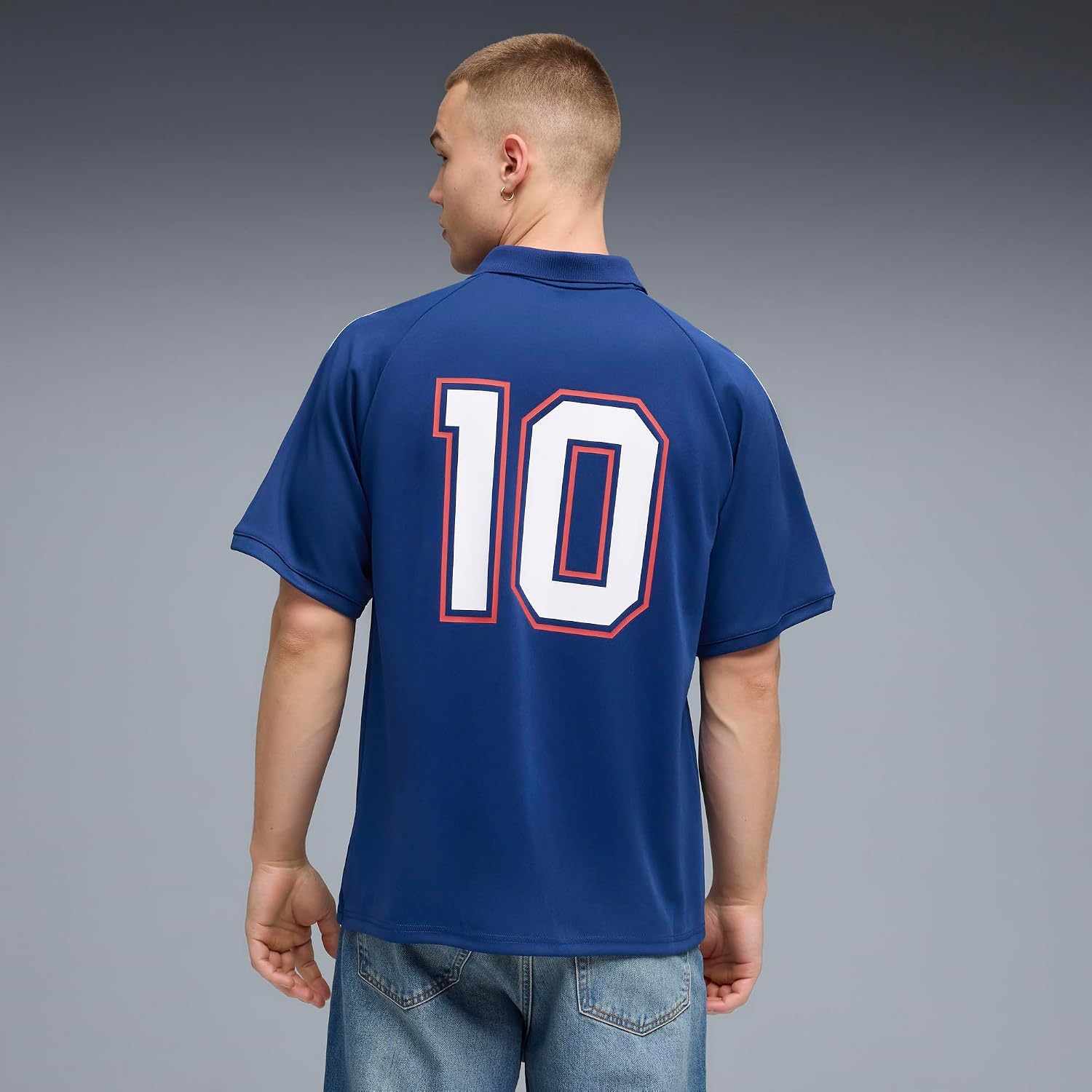 Men's Argentina Soccer Jersey - Casual Blue Cloth