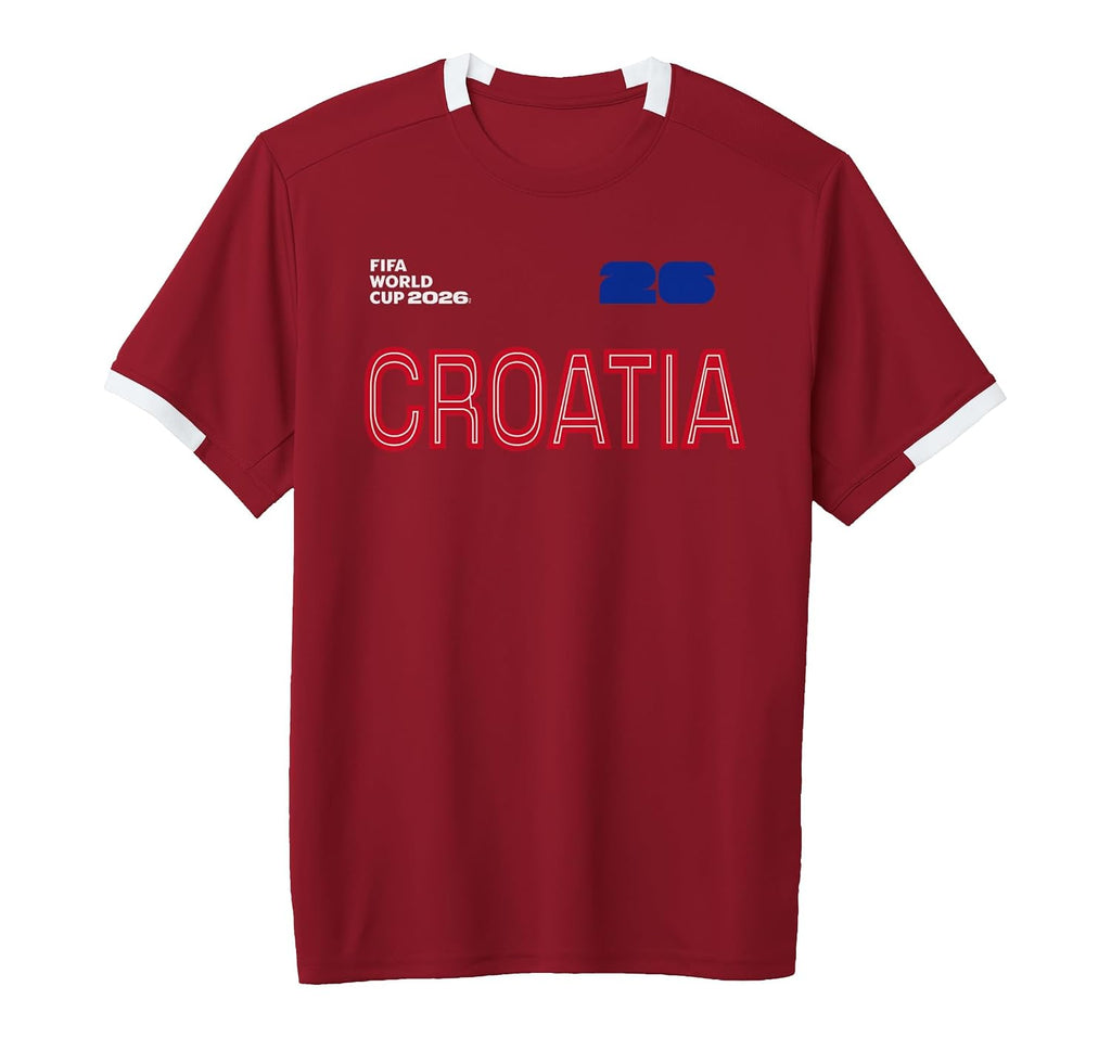 Croatia 2026 World Cup Short-Sleeve Soccer Jersey
