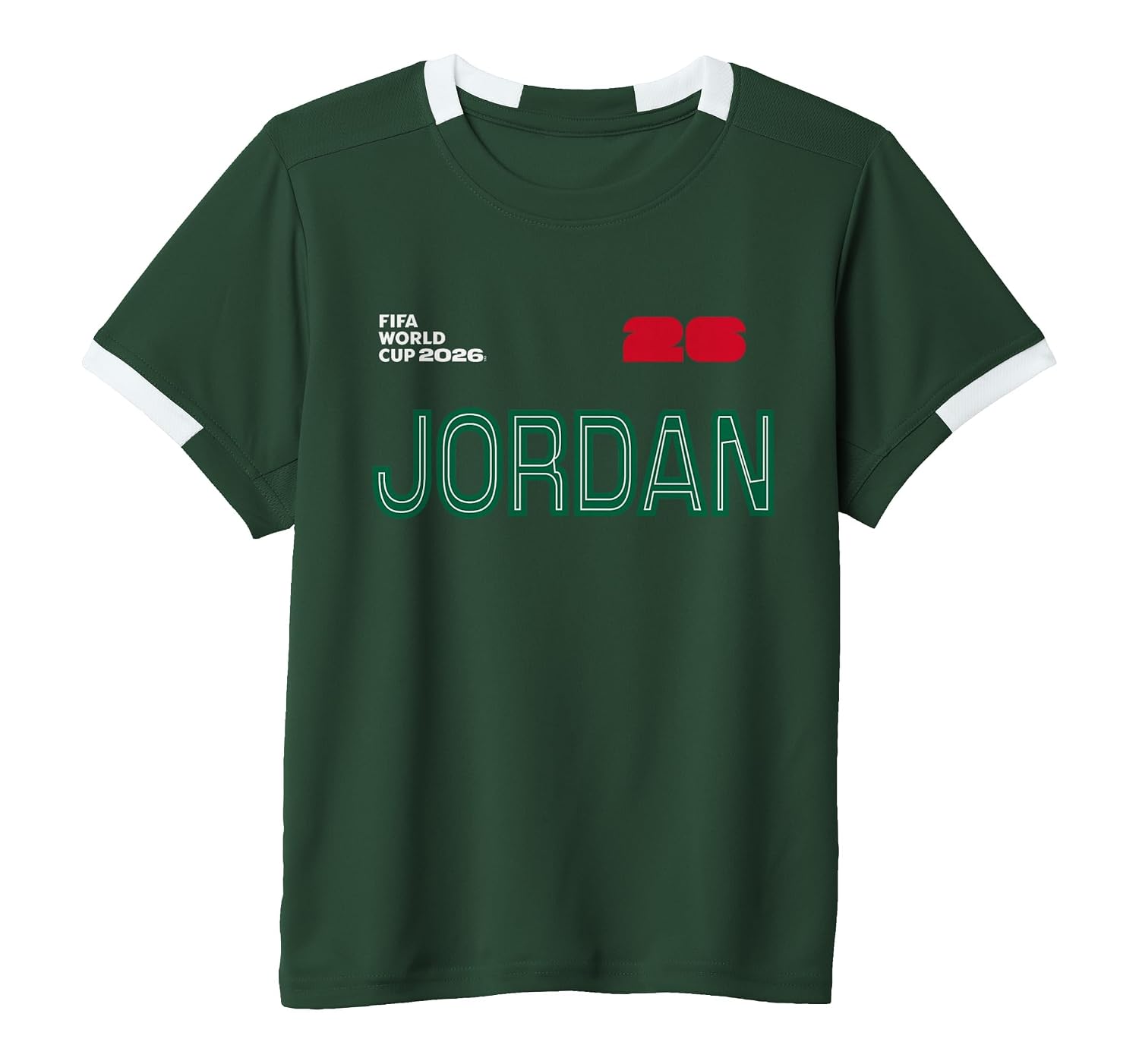 Kids Short-Sleeve Soccer Jersey