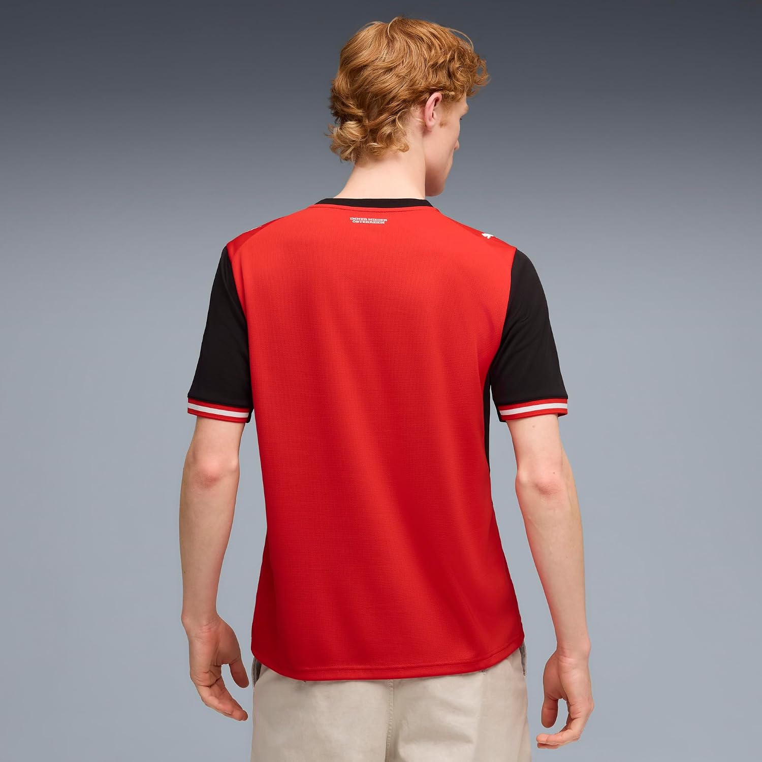 Men's Austria National Team Home Soccer Jersey