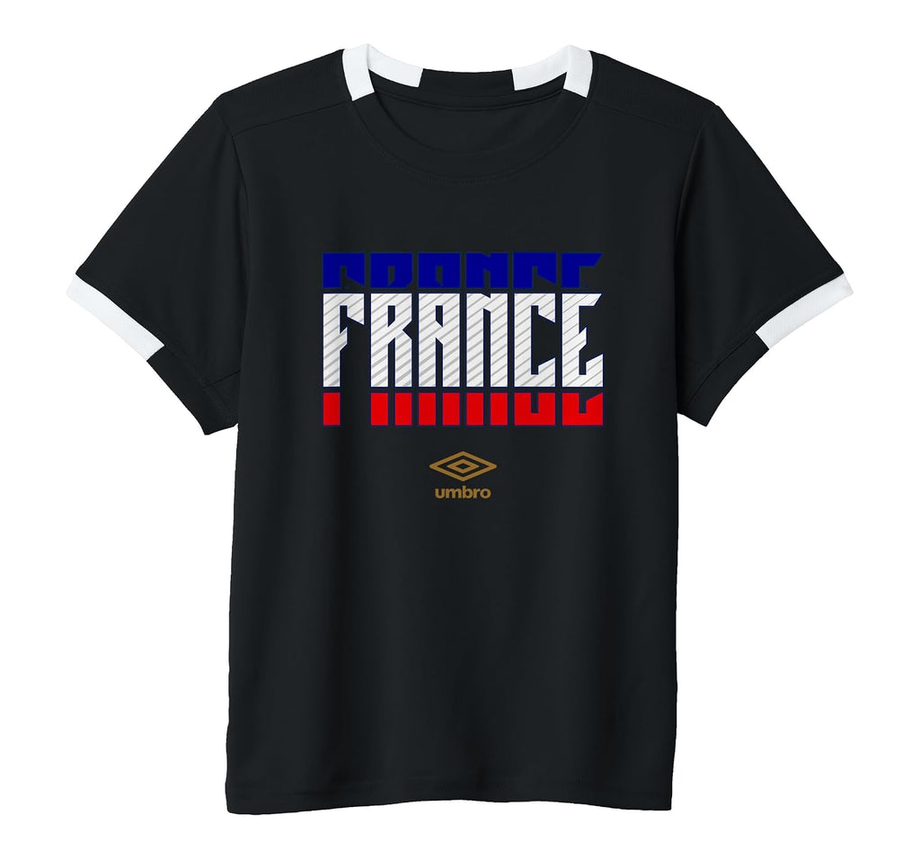 France Stacked Logo Short-Sleeve Soccer Jersey