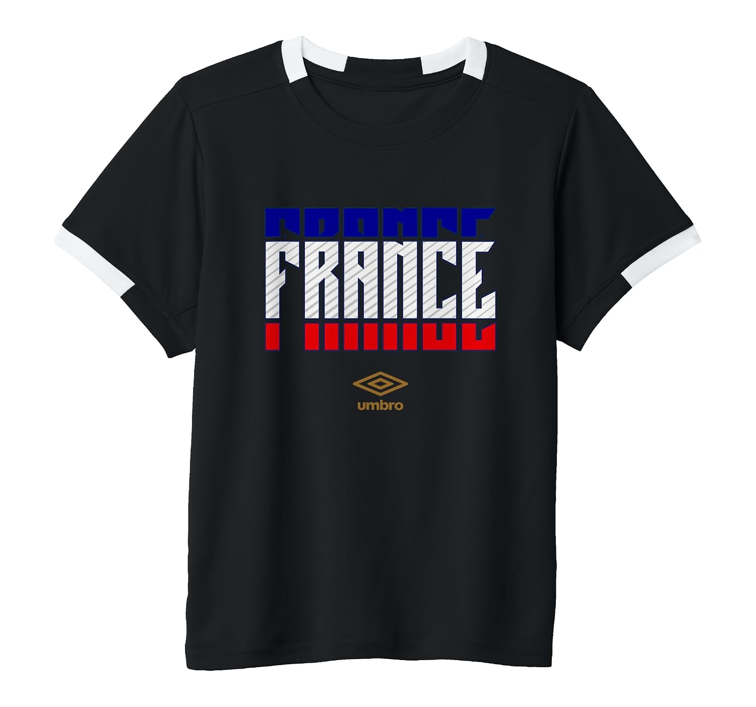 France Stacked Logo Short-Sleeve Soccer Jersey