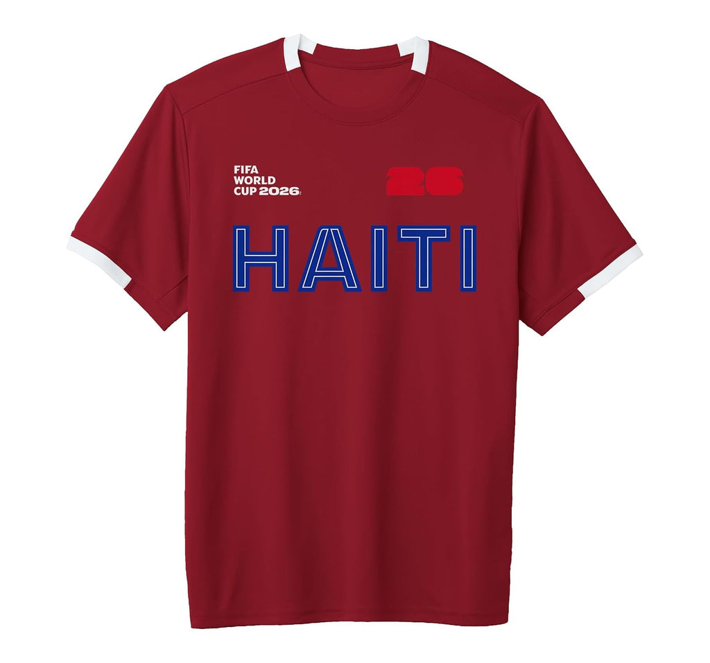 Haiti Short-Sleeve Soccer Jersey