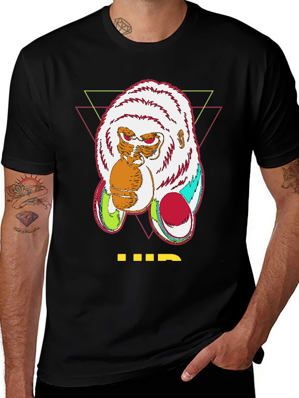 Graphic Gorilla T-Shirt - Bold Streetwear