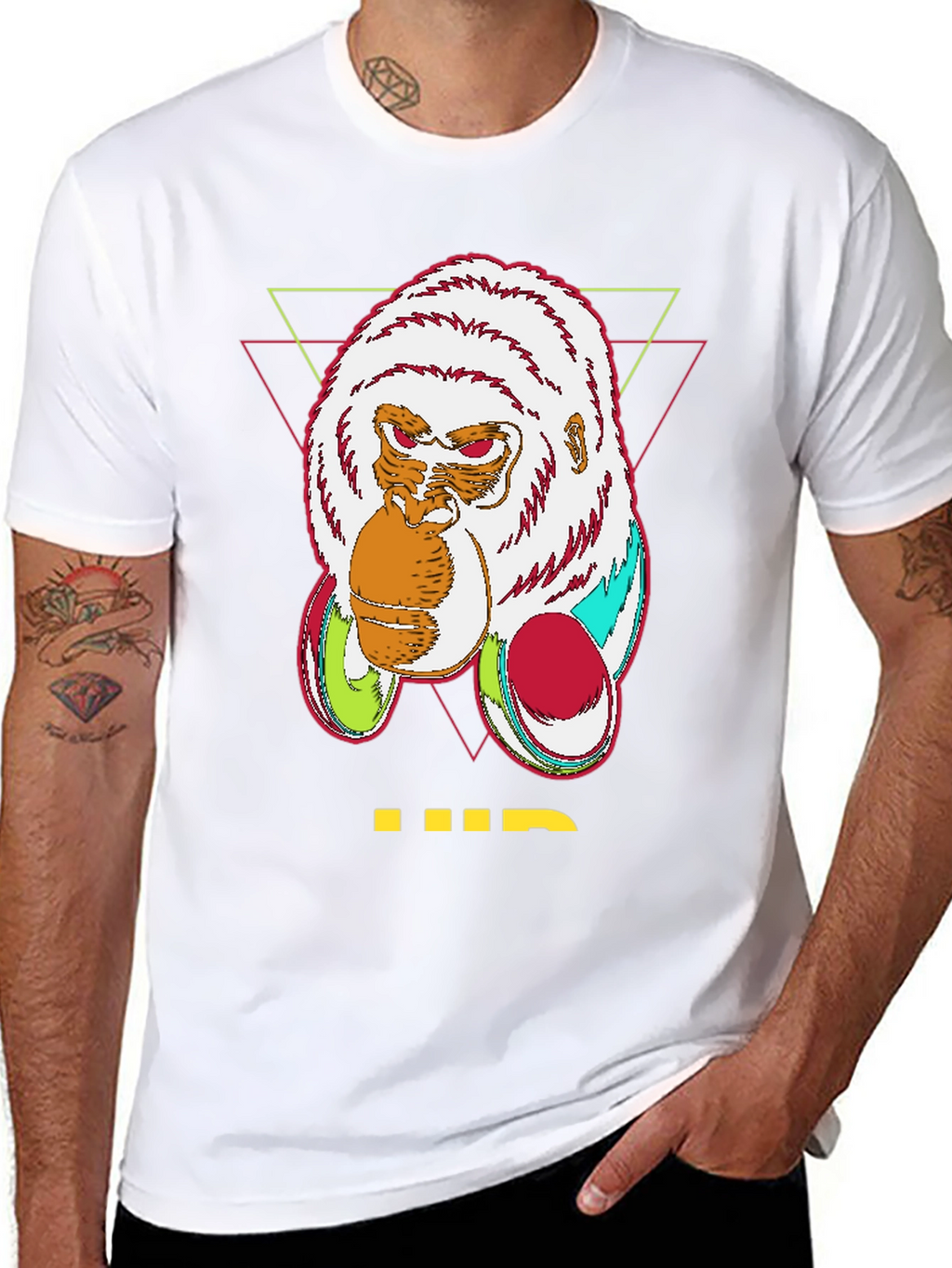 Graphic Gorilla T-Shirt - Bold Streetwear