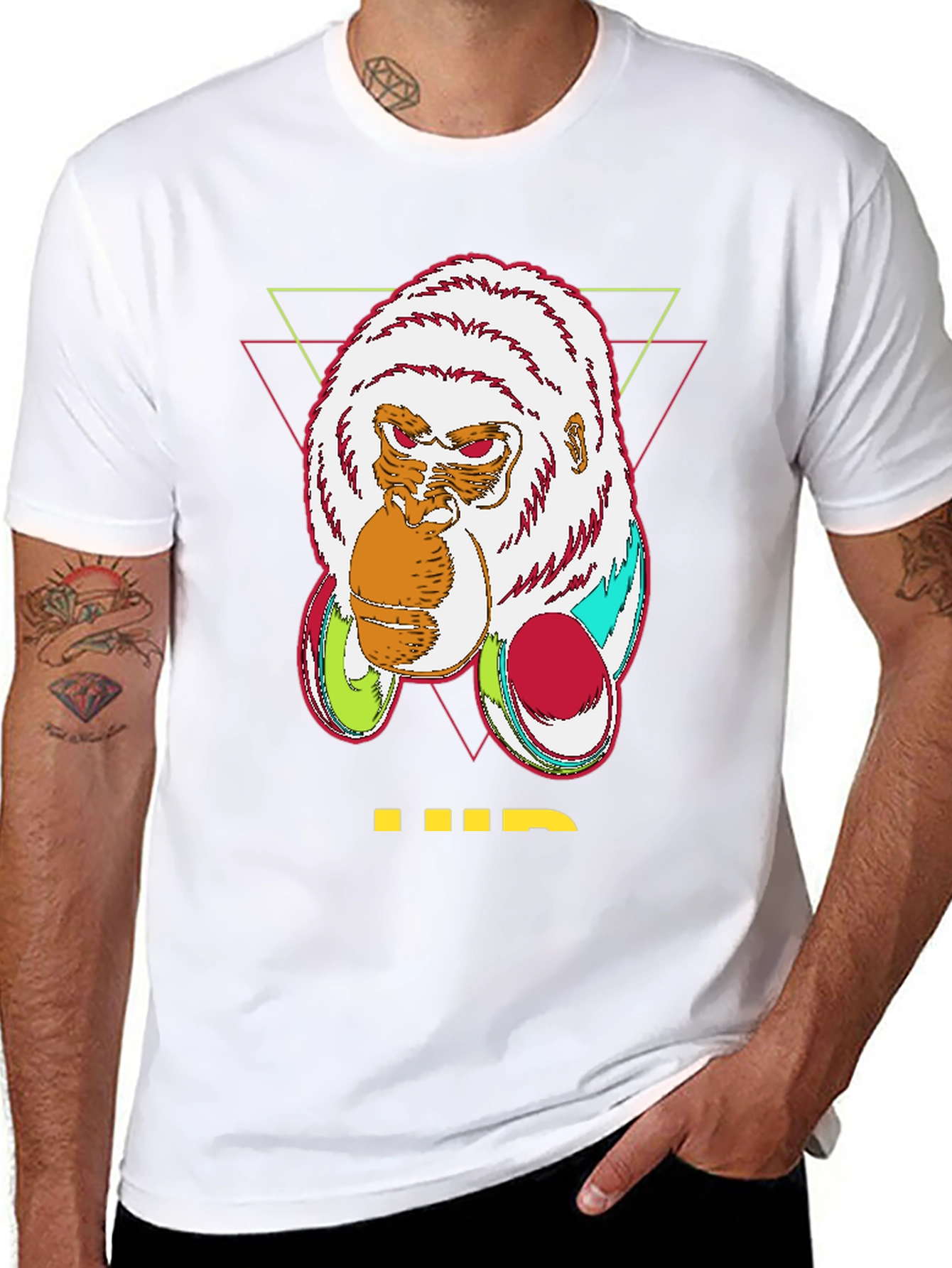 Graphic Gorilla T-Shirt - Bold Streetwear