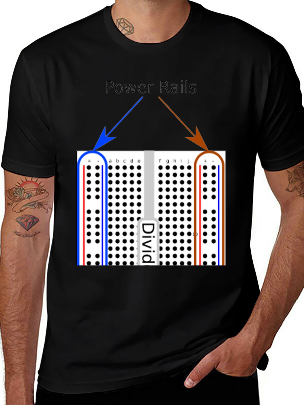 Electronics Engineer Breadboard T-Shirt