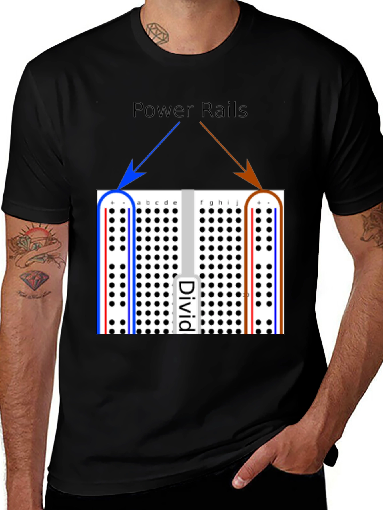 Electronics Engineer Breadboard T-Shirt