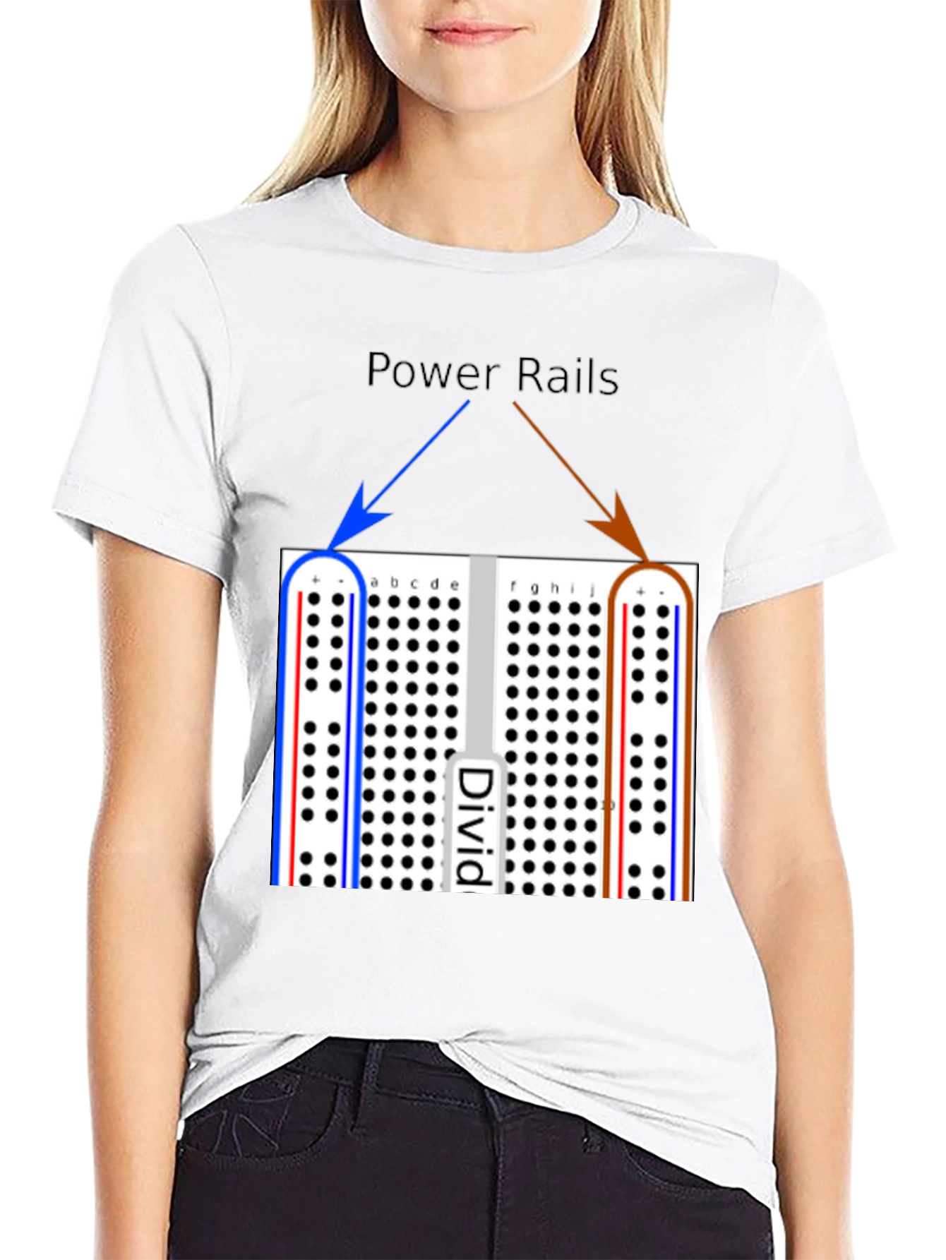 Electronics Engineer Breadboard T-Shirt