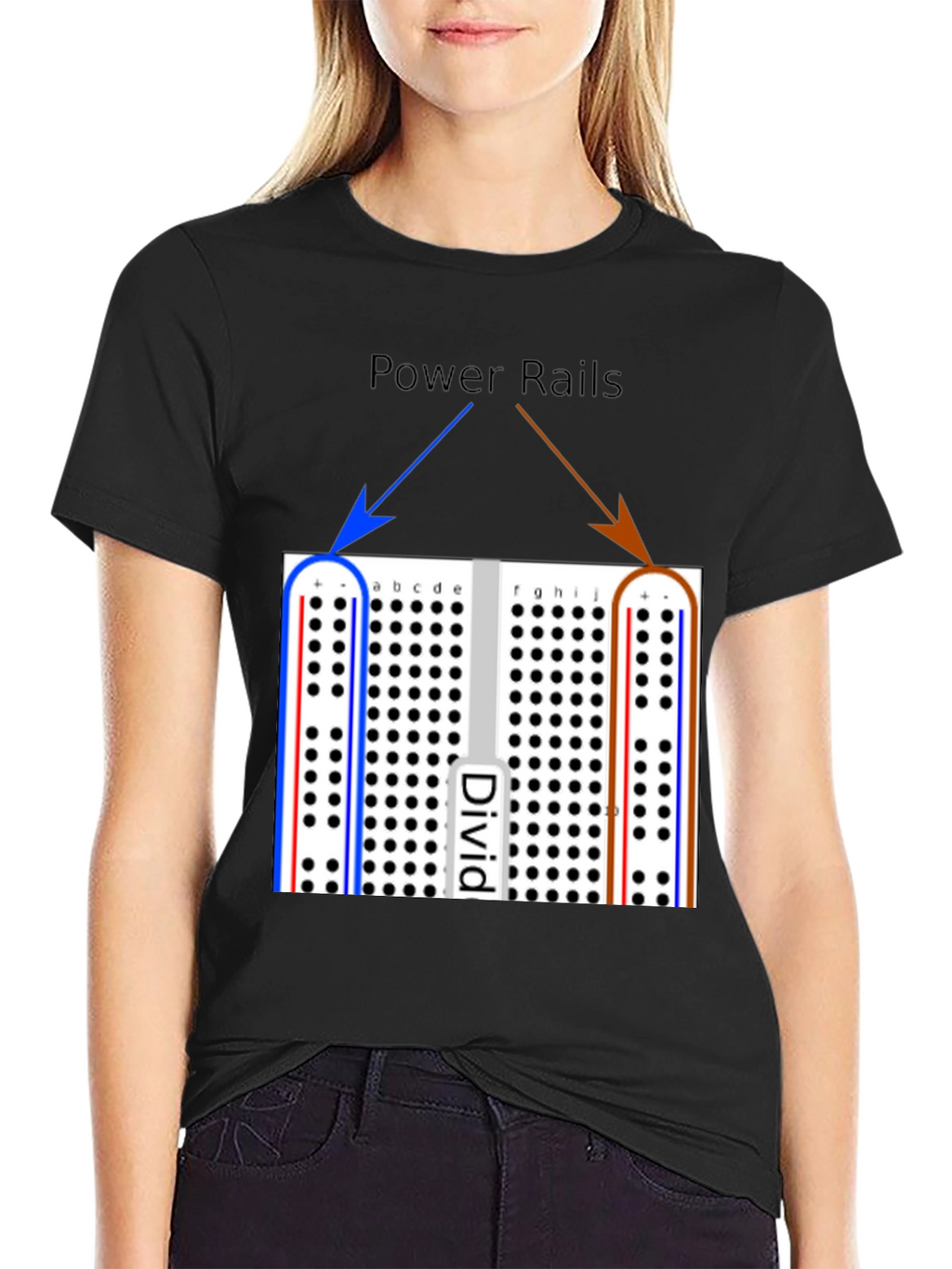 Electronics Engineer Breadboard T-Shirt