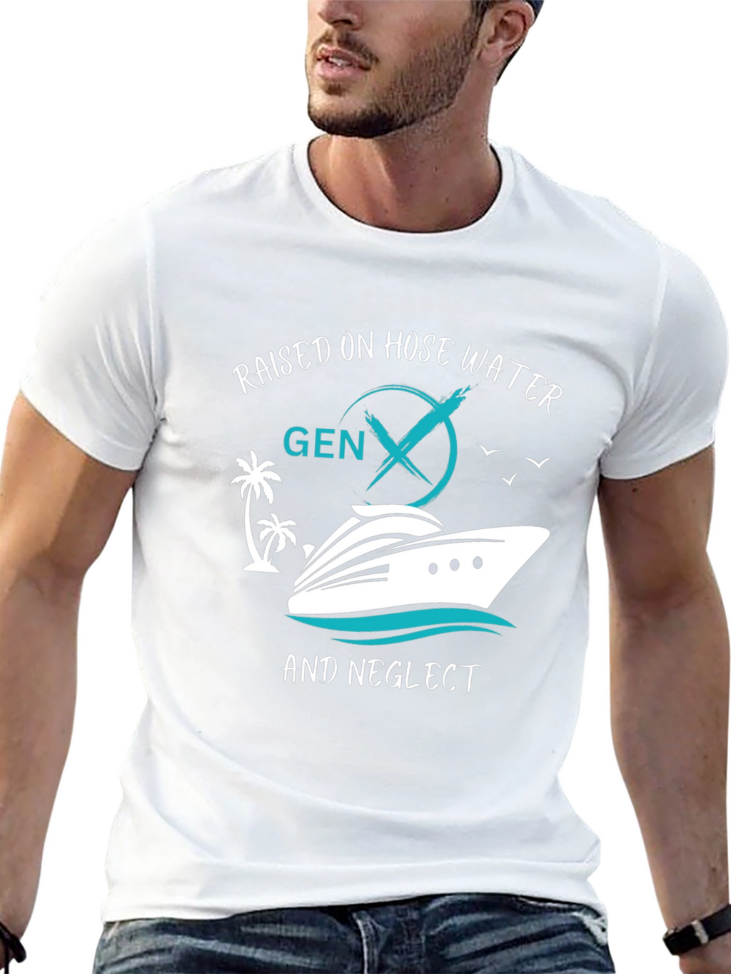 Gen X Raised on Hose Water and Neglect T-Shirt