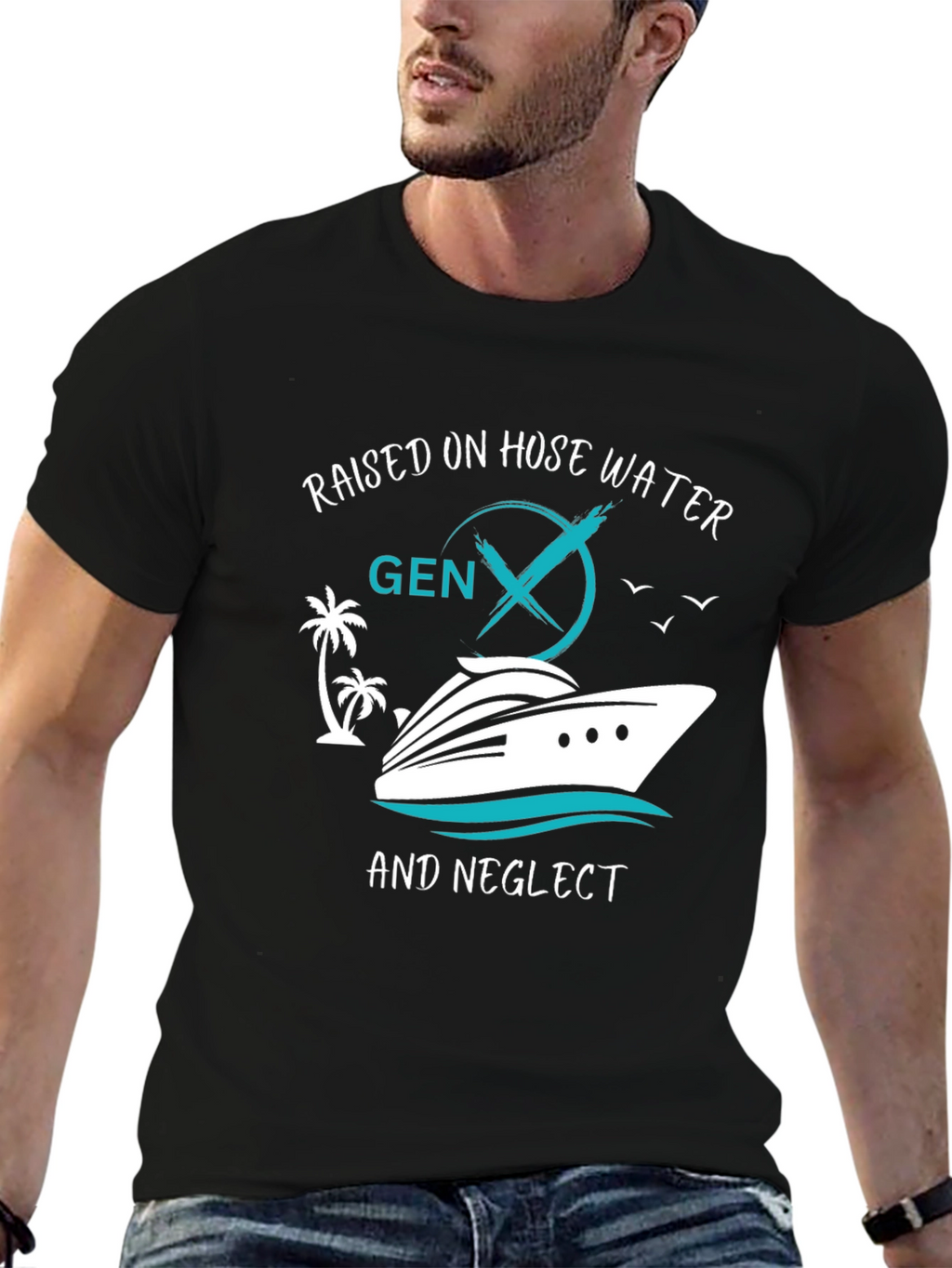 Gen X Raised on Hose Water and Neglect T-Shirt