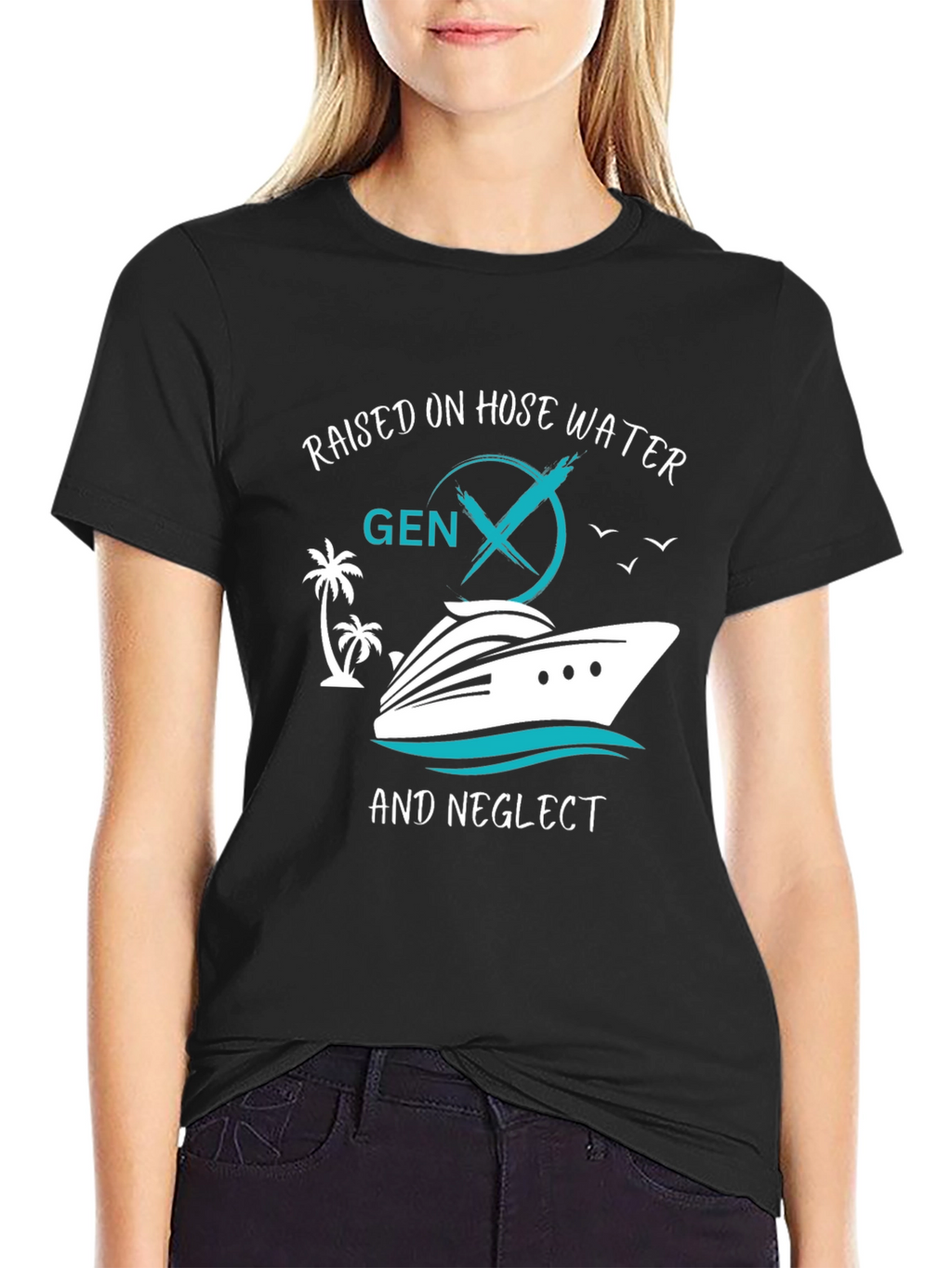 Gen X Raised on Hose Water and Neglect T-Shirt