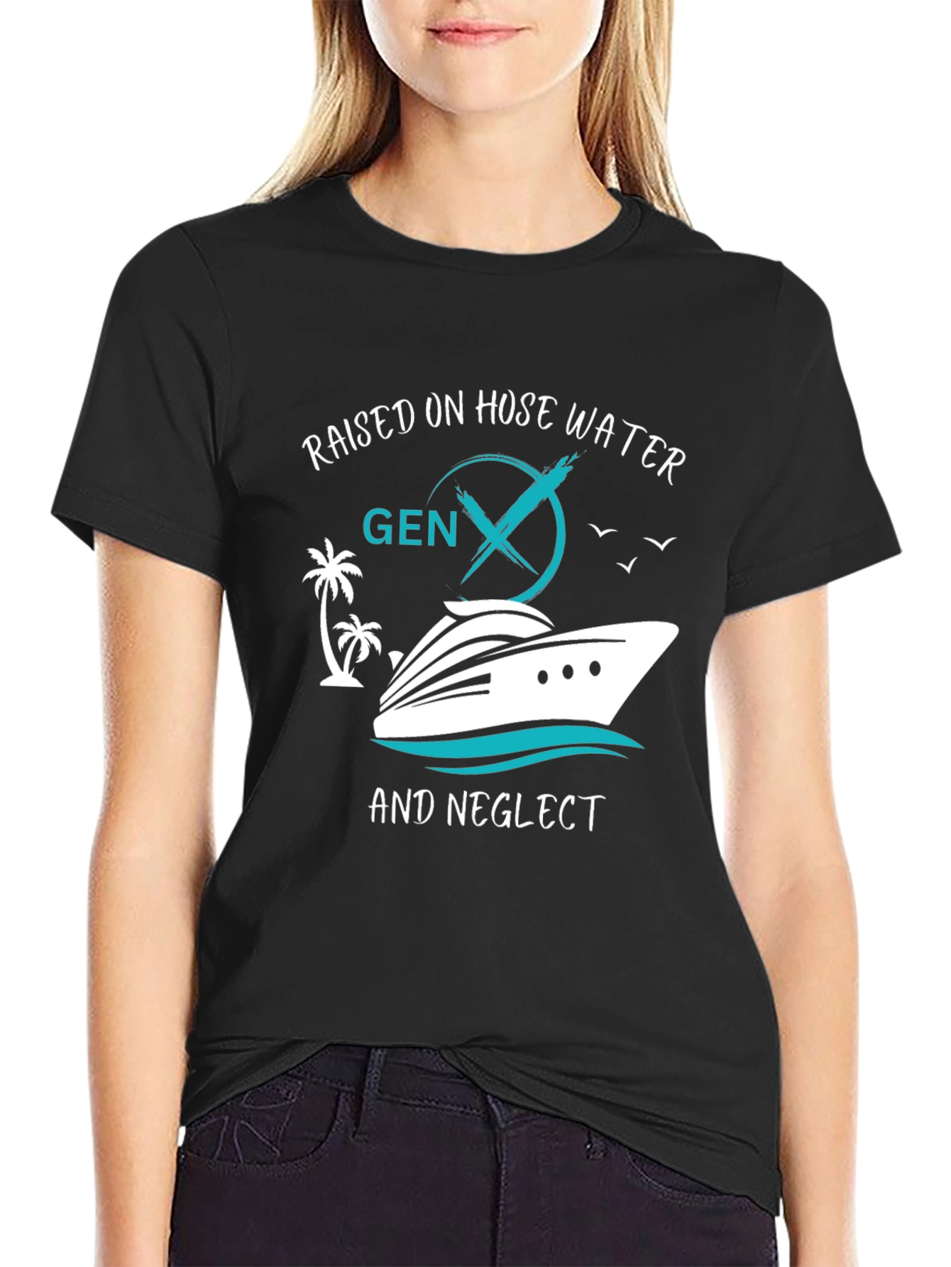 Gen X Raised on Hose Water and Neglect T-Shirt