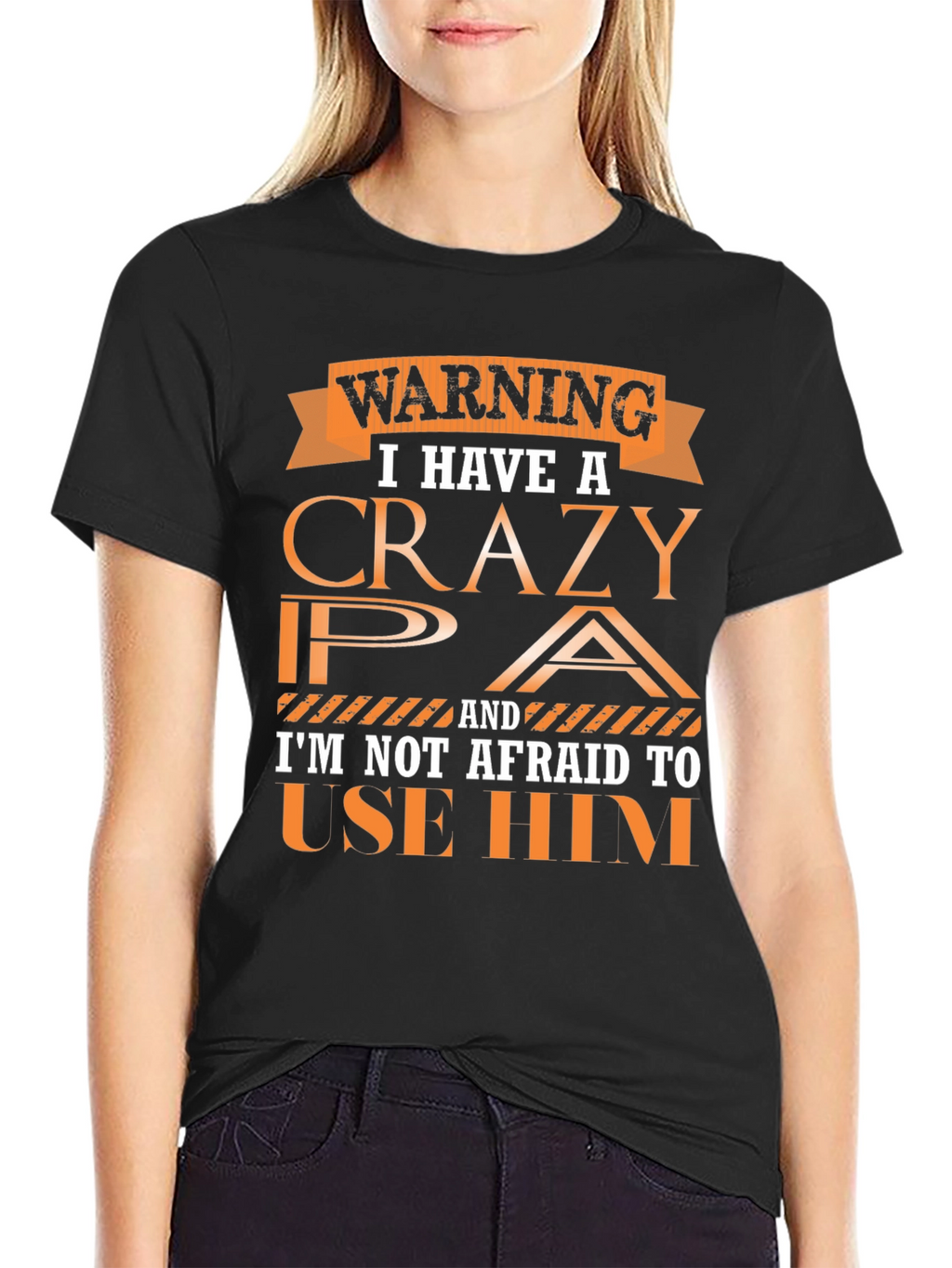 Warning Crazy PA T-Shirt