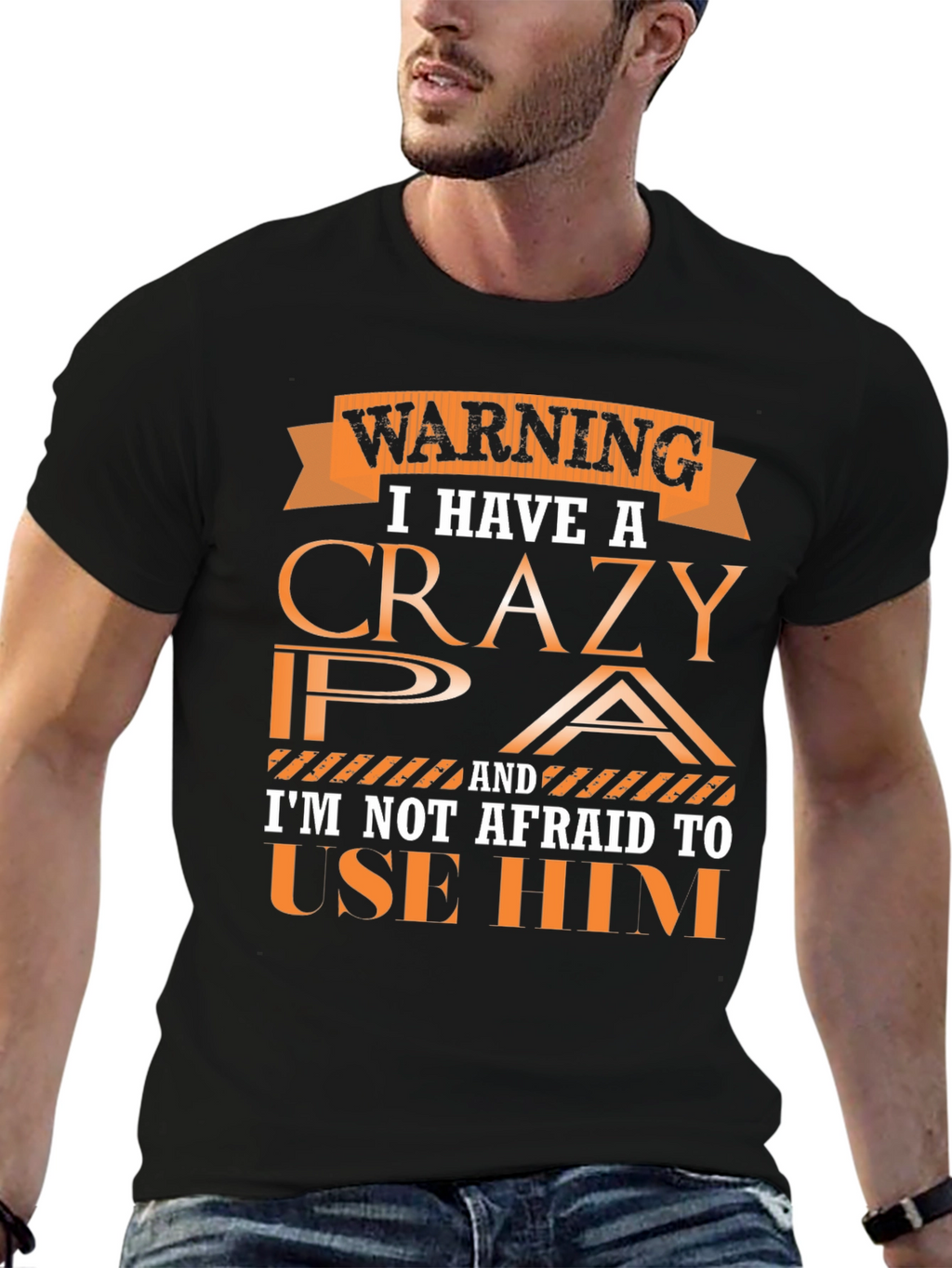 Warning Crazy PA T-Shirt