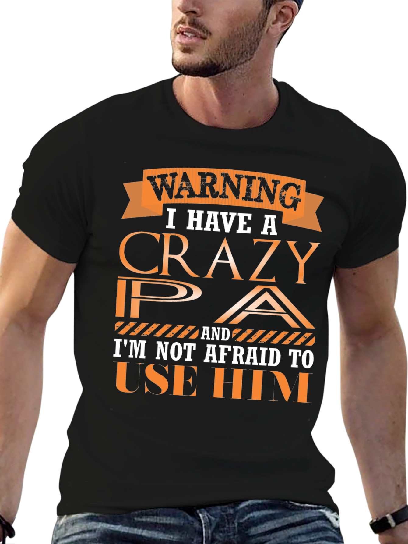 Warning Crazy PA T-Shirt