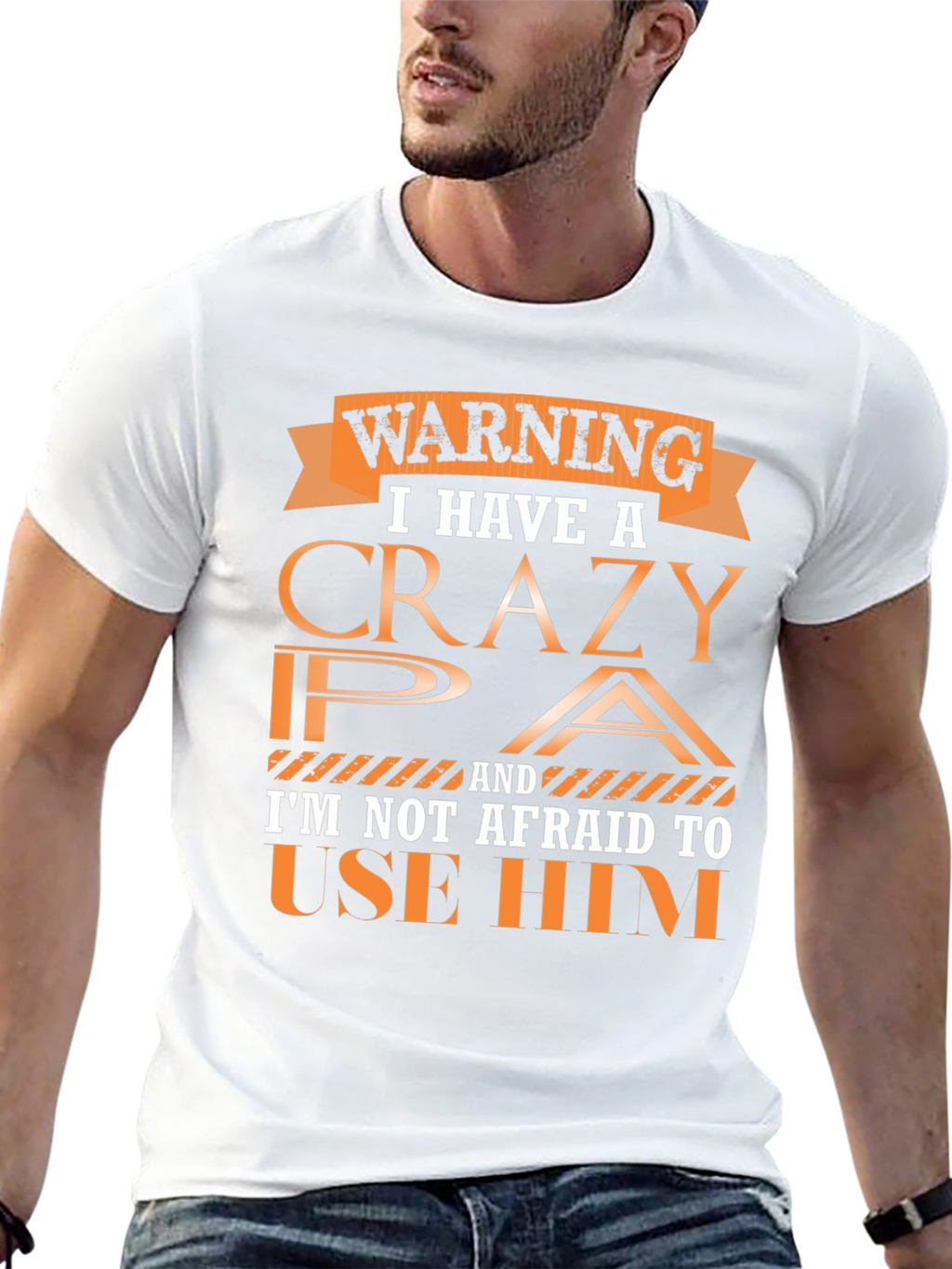 Warning Crazy PA T-Shirt