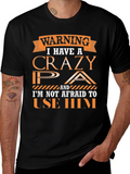 Warning Crazy PA T-Shirt