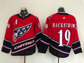 Men's Washington Capitals Nicklas Backstrom #19 Red Home Breakaway Player Jerseys