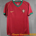 2006 Portugal Home Retro Player Version Soccer Jersey 球员版 Front