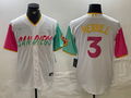 Men's San Diego Padres Jackson Merrill #3 White City Connect Replica Player Jerseys