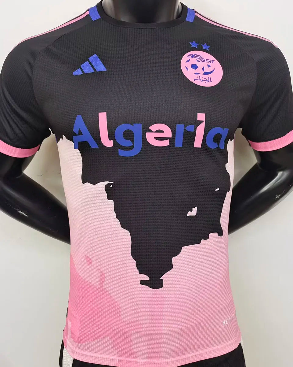 2025 Algeria Special Edition Pink Player Version Jersey A30 Front